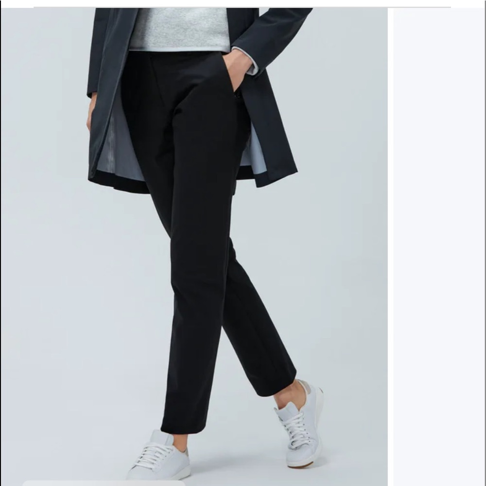 MINISTRY OF SUPPLY   Kinetic Pant in Black (Slim Fit)